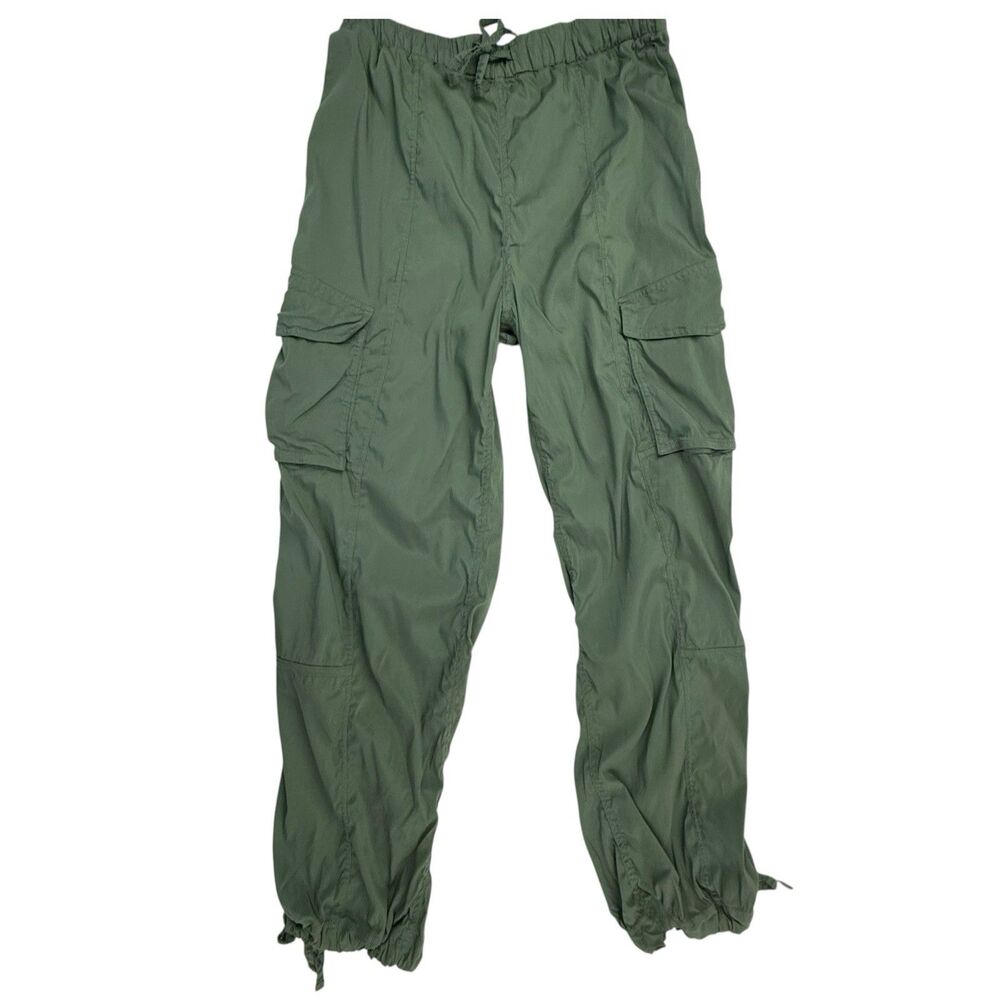 Lululemon Lightweight Cargo Pants Women Small Sage Green Tencel Dance Studio